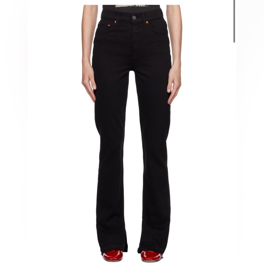 RE/DONE
Black Skinny Boot Jeans